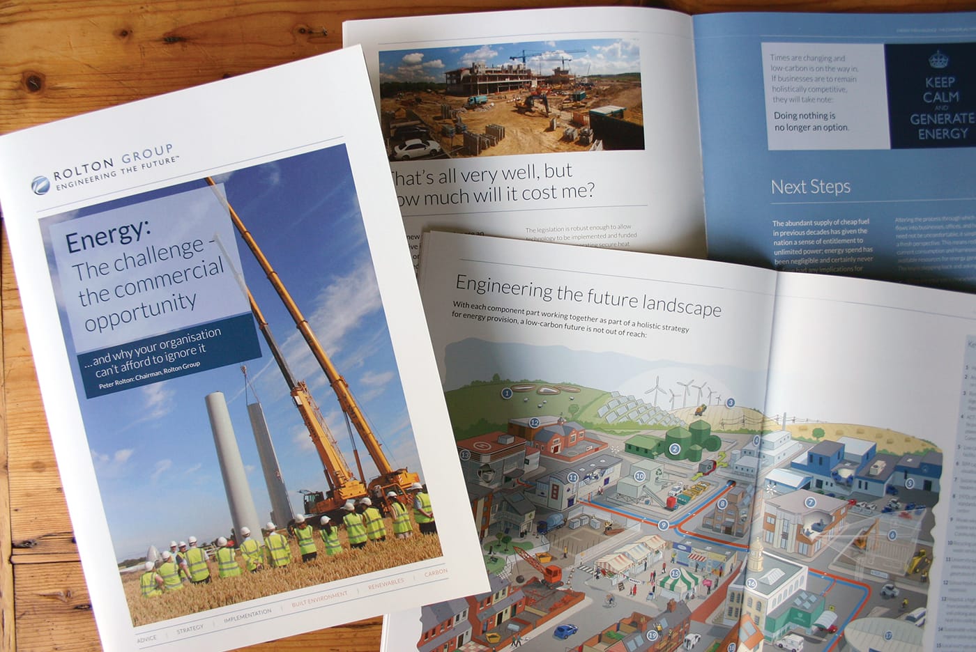 Design & production of an Energy related White Paper on behalf of a large independent engineering group.