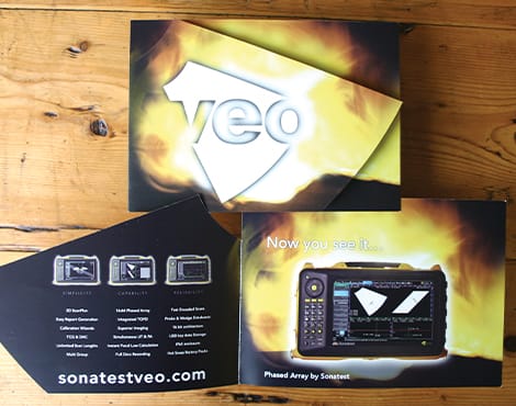 Creation of a national advertising campaign and associated product specific direct mail for a specialist NDT company.