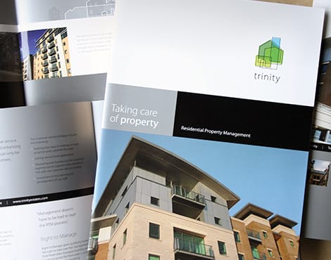 Creation of a suite of sales and marketing documents on behalf of a national property management company.