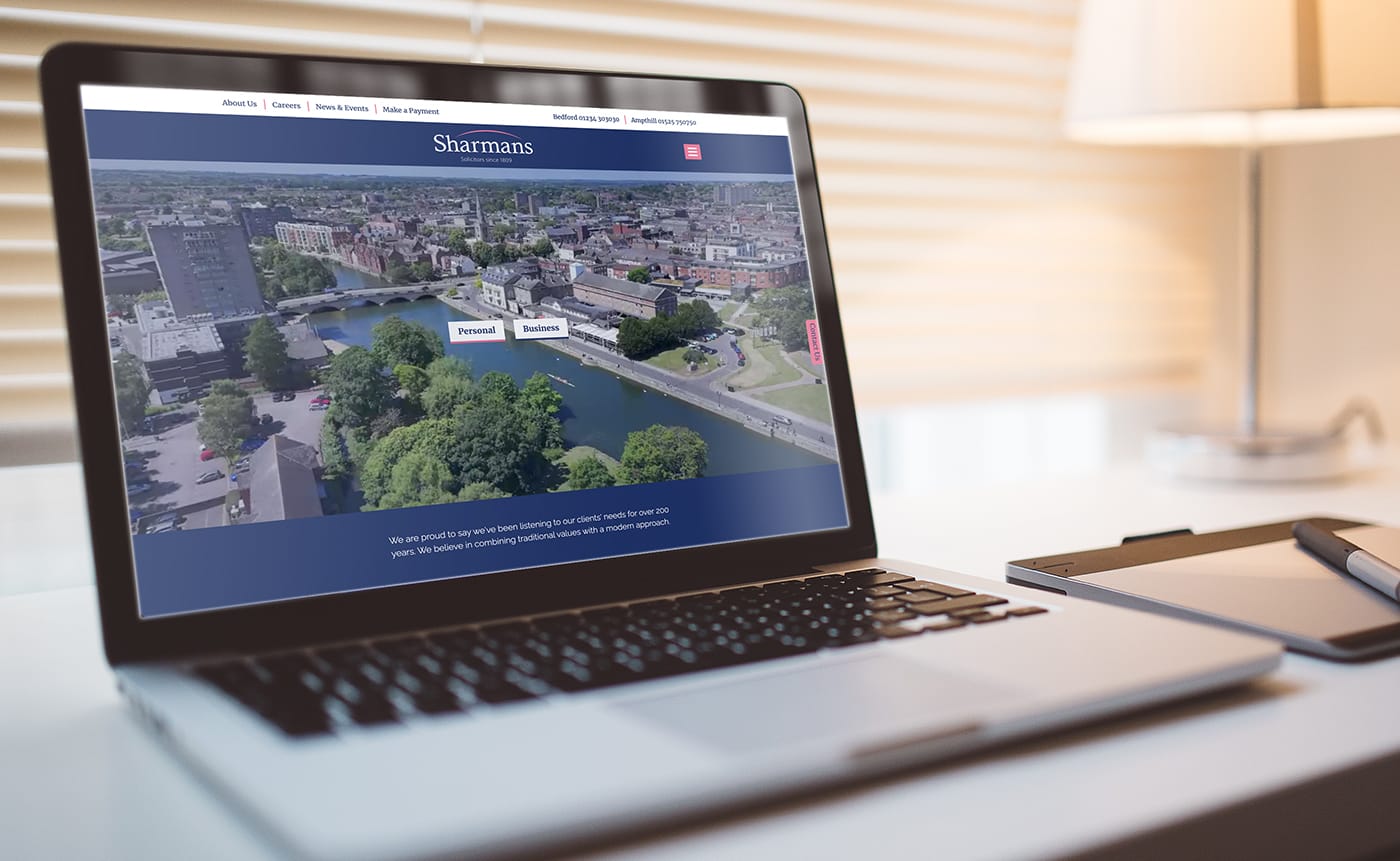 Rebranding exercise and creation of a fully responsive website on behalf of a well established solicitors.