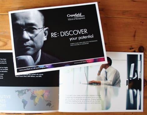International courses prospectus design for a world renowned training organisation.
