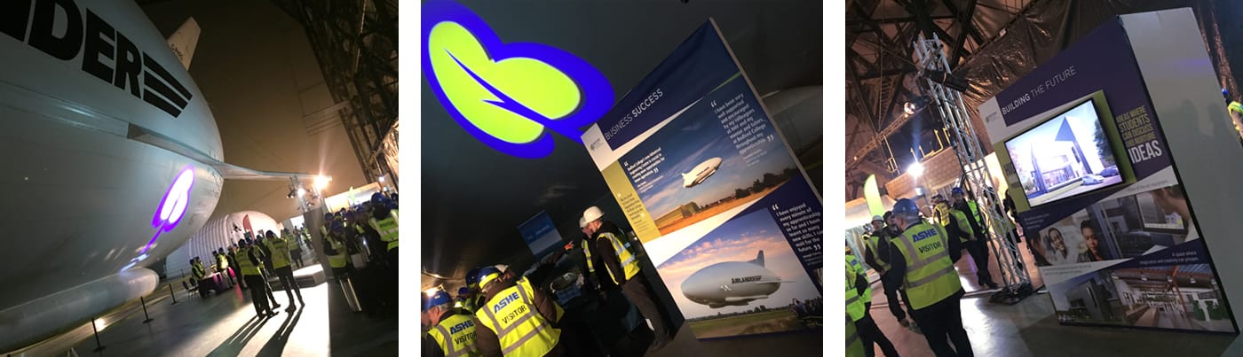 Event graphics & interactive experience aimed at encouraging enabling investment for a new engineering centre.